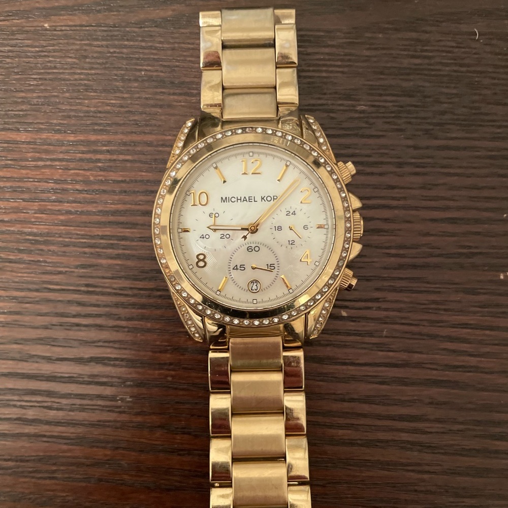 Michael Kors Blair gold watch MK5521